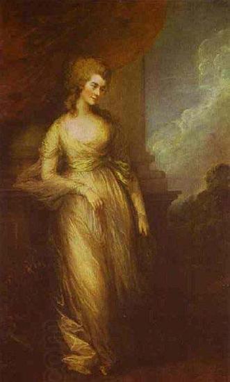 Thomas Gainsborough Georgiana, Duchess of Devonshire China oil painting art